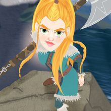 Il mio progetto del corso: Creazione di personaggi femminili in stile cartoon con Procreate (Astrid). Un proyecto de Ilustración tradicional, Ilustración digital y Dibujo digital de Francesca - 14.12.2021