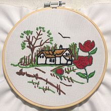 Naturaleza Minimalista. Un progetto di Ricamo di Ernesto Jiménez - 14.12.2021