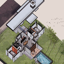 Mi Proyecto del curso: Ilustración digital de proyectos arquitectónicos . Architecture, L, scape Architecture, Digital Illustration, Digital Architecture, and Architectural Illustration project by Julio David Bobadilla Chin - 12.09.2021