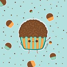 Sticker para Twitch Comidas Brasileiras Ein Projekt aus dem Bereich Traditionelle Illustration und Grafikdesign von Eloiza Christovam - 15.12.2021