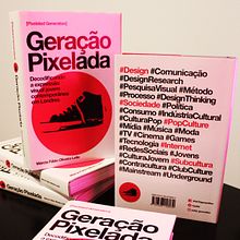 Livro Geração Pixelada. Design project by Marcio Fabio Leite - 12.28.2018