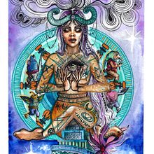 Tarot. Ilustração tradicional, Pintura em aquarela, Desenho realista, Desenho, Criatividade, Design de personagens e Ilustração com tinta projeto de Nadezhda Petrova - 15.12.2021