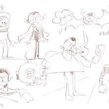 Meu projeto do curso: Construa um amigo: do lápis ao movimento. Un progetto di Motion graphics, Animazione, Character design, Rigging, Animazione di personaggi e Animazione 2D di rogeriomaroja - 16.12.2021