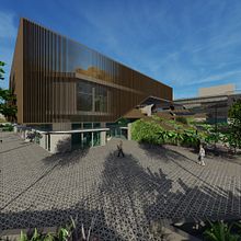 Renders exteriores. Un progetto di Architettura, Postproduzione fotografica, Fotomontaggio e ArchVIZ di Santiago Echavarria Ramirez - 26.11.2021