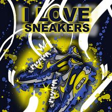 Personal I Illustration / Pôster A3 - Sneakers.. Ilustração tradicional, Publicidade, Design de vestuário, e Design gráfico projeto de MARCELLO CRUZ - 15.08.2021