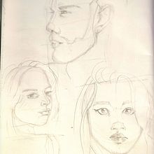 My profile project in Portrait Sketchbooking: Explore the Human Face course Ein Projekt aus dem Bereich Skizzenentwurf, Zeichnung, Porträtzeichnung, Artistische Zeichnung und Sketchbook von ali_55528 - 26.12.2021