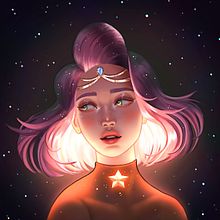 My project in Lighting and Color for Digital Portraits in Photoshop course. Un progetto di Illustrazione tradizionale, Illustrazione digitale e Pittura digitale di petronela_rosca - 16.12.2021