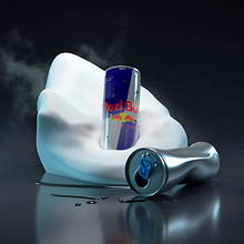 3D // Red Bull. 3D, 3D Modeling, Advertising, Photograph, Design, and Traditional illustration project by Eva Rodríguez Solís - 12.16.2021