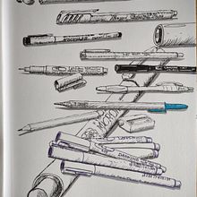 Meu projeto do curso: A arte de desenhar: transforme seus rabiscos em arte. Traditional illustration, Pencil Drawing, Drawing, and Sketchbook project by Daniel Rubin - 12.16.2021