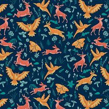 Mi Proyecto del curso: Ilustración digital de patrones inspirados en la naturaleza. Traditional illustration, Pattern Design, Drawing, Digital Illustration, and Botanical Illustration project by Betsabe Duran - 12.10.2021
