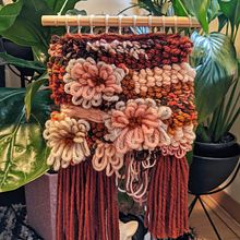 Botanical Dream - Weaving Wall Hanging. Arts, Crafts, Macramé, Fiber Arts & Interior Decoration project by bfreni - 12.15.2021