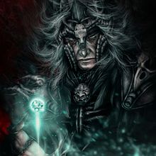 King of the Underworld. Un proyecto de Ilustración tradicional, Dibujo de Retrato, Diseño de personajes, Collage, Retoque fotográfico, Ilustración digital, Concept Art, Dibujo digital, Fotomontaje y Matte Painting de Irina Sovetova - 17.12.2021