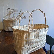 Il mio progetto del corso: Tecniche di cesteria contemporanea applicata alla moda. Accessor, Design, Arts, Crafts, Fashion Design, Fiber Arts, and Textile Design project by Francesca Bono - 12.17.2021