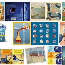 Work that looks nice, but is not concept-driven. Un progetto di Design e Illustrazione tradizionale di marc_cardwell - 17.12.2021