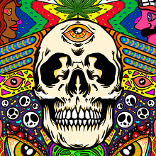 My project in Psychedelic Animation with Photoshop and After Effects course. Un progetto di Motion graphics, 3D, Postproduzione fotografica, Animazione 3D e Graphic design di sreejithappu78 - 15.12.2021