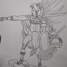 Mi Proyecto del curso: Ilustración para cómics: anatomía de un superhéroe. Traditional illustration, Character Design, Comic, Pencil Drawing, and Figure Drawing project by Alexander Santana - 12.16.2021