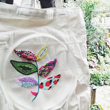 Mi Proyecto del curso: Bordado creativo: revolución a puntadas . Un proyecto de Creatividad, Bordado y Diseño textil de Judith Hernández - 14.12.2021