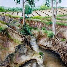 Mi Proyecto del curso: Paisajes naturales en acuarela. Fine Arts, Painting, and Watercolor Painting project by Francisco Alcalá Chacón - 12.18.2021