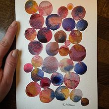 First Attempts at watercolor. . Un projet de Aquarelle de Dayna W. - 18.12.2021