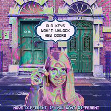 OLD KEYS. Digital Painting project by Nevena Radulovic - 12.18.2021