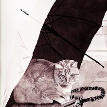 Mi Proyecto del curso: Introducción a la ilustración con tinta china. Projekt z dziedziny Trad, c, jna ilustracja,  R, sunek atramentem,  Sztuki piękne,  R i sunek użytkownika chiquitin - 19.12.2021