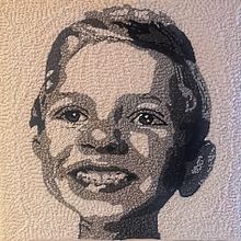 Punch Needle Portrait of My Son . Arte și meșteșuguri de Natanya Holtzhausen - 12.18.2021