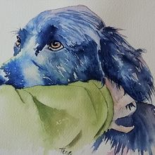 Regard. Painting project by Tine FRANCOIS - 12.18.2021