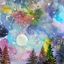 My project in Modern Watercolor Techniques course. Traditional illustration, Fine Arts, Painting, and Watercolor Painting project by halina - 12.19.2021