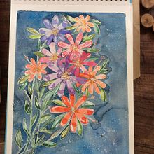 Mi Proyecto del curso: Creación de paletas de color con acuarela. Traditional illustration, Fine Arts, Painting, Watercolor Painting, and Color Theor project by Nina López - 12.19.2021