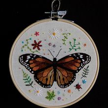 Mi Proyecto del curso: Técnicas de bordado realista. Traditional illustration, Embroider, and Textile Design project by eider.elizegi - 12.20.2021