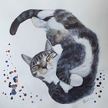 My project in Expressive Animal Portraits in Watercolor course. Un projet de Illustration traditionnelle, Aquarelle, Dessin réaliste et Illustration naturaliste de Mariapaola Sorrentino - 14.12.2021