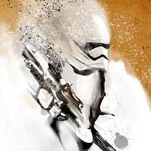 Star Wars project . Traditional illustration, Digital Illustration, and Character Design project by Alessandro Paderi - 12.10.2021