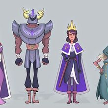 My project in Introduction to Design of Characters for Animation and Video Games course. Traditional illustration, Animation, Character Design, Video Games, and Game Design project by Kyle - 12.20.2021