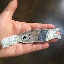 Herring Tree Ornament. Un progetto di Artigianato, Cucito e Design di accessori di Elizabeth Watkin - 20.12.2021