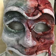 Masque de latex, inspiration asiatique . % Roxane Onyria tarafından hazırlanan Aksesuar Tasarımı, Sanat ve El Sanatları, Tablo, He, Ve kel projesi - 12.21.2021