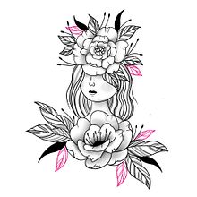 Mon projet du cours : Technique de dessin traditionnel avec Procreate. Un progetto di Illustrazione tradizionale, Disegno, Illustrazione digitale, Disegno di ritratti e Disegno digitale di ehla - 21.12.2021