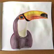Drawing animals in my sketchbook. Un progetto di Illustrazione tradizionale, Collage, Sketchbook e Illustrazione naturalistica di Monica Rivas - 21.12.2021