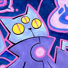 Mi Proyecto del curso: Ilustración con acrílico: crea universos mágicos Tarot de Gatos. Een project van Traditionele illustratie, Schilderij,  Creativiteit,  Acr y lschilderij van Jorch De Castro - 21.12.2021