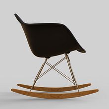 Renderizado de proyecto a partir de un banco Eames. Un proyecto de 3D, Diseño, creación de muebles					, Diseño industrial, Diseño de producto y Diseño 3D de Exequiel Vega - 04.01.2022