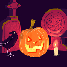 La noche de las almas. Un proyecto de Animación, Animación 2D, Ilustración tradicional e Ilustración digital de Dani Maiz - 21.12.2021
