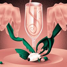 Entomophagy. Traditional illustration, Editorial Design, and Digital Illustration project by Panagis Matsangouras - 10.29.2021