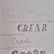 Mi Proyecto del curso: Diseño y aplicación de lettering sobre pizarra. Een project van  Belettering,  H y lettering van Malena Gonzalez - 21.12.2021