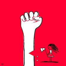 Strong women. Un progetto di Illustrazione tradizionale, Design editoriale, Illustrazione vettoriale e Sketchbook di Terlan Hacişəmiyev - 01.01.2020