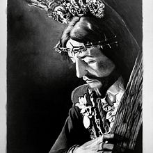 Retrato a grafito. Traditional illustration, Fine Arts, and Pencil Drawing project by Félix Cortés Art - 02.02.2020