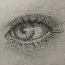 Drawing Eyes. Traditional illustration project by Rhonda L - 12.21.2021