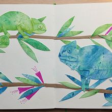 My project in Creative Watercolor Sketching for Beginners course. Un projet de Illustration traditionnelle, Esquisse , Créativité, Dessin, Aquarelle , et Carnet de croquis de Sarah Haskell - 09.03.2022