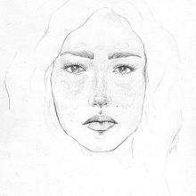 My project in Portrait Sketchbooking: Explore the Human Face course . Schițe, Desen, Desen de portret, Desen artistic și Caiet de schițe de Hany - 12.22.2021