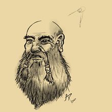 Evinar Gdr. Traditional illustration, Pencil Drawing, Digital Illustration, and Character Design project by Alessandro Paderi - 05.15.2019