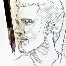 Mi Proyecto del curso: Sketchbook de retrato: explora el rostro humano. Een project van  Schetsen,  Tekening,  Portrettekening,  Artistieke tekening y Sketchbook van Manuel Rodríguez Escobedo - 19.12.2021