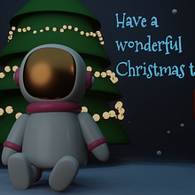 Merry Christmas 2021. 3D, Animation, VFX, Character Animation, 3D Animation, and Filmmaking project by d_sonderhoff - 12.23.2021
